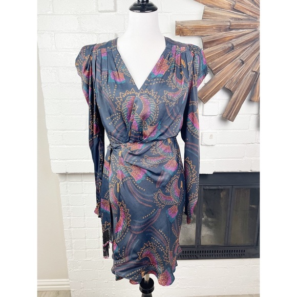 NWT Farm Rio Sequin Toucan Mini Dress - Picture 2 of 16